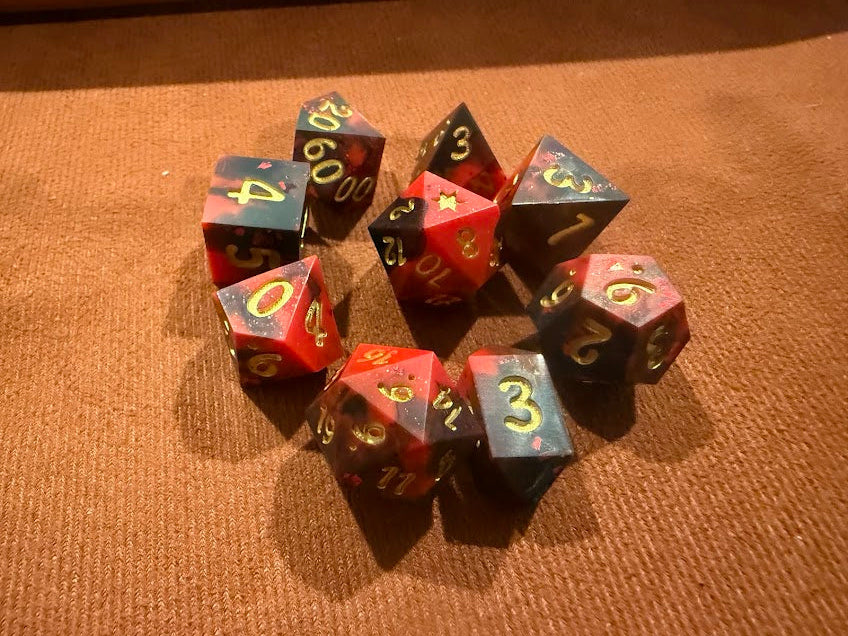 Enter Mordor Dice Set (Pre-Order!) - Red Star Dice