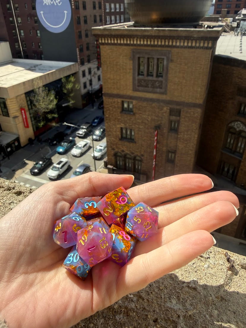 Critical Celebration - Red Star Dice