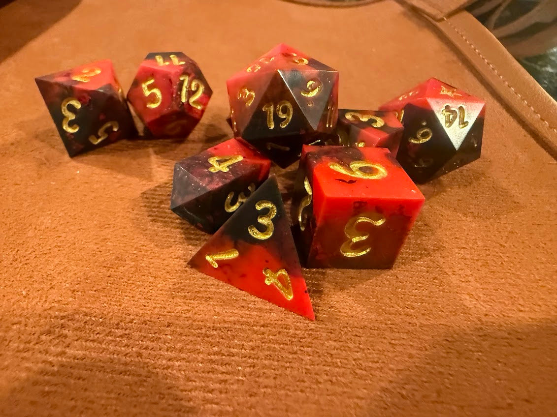 Enter Mordor Dice Set (Pre-Order!) - Red Star Dice