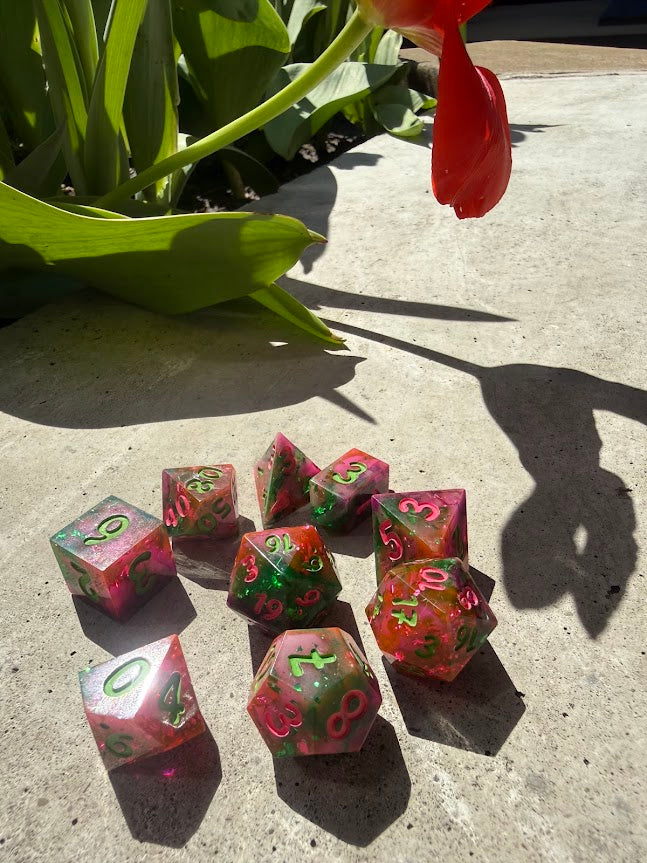 K-Pop Watermelon - Red Star Dice