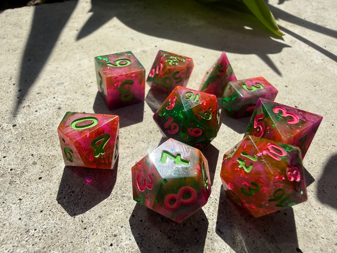 K-Pop Watermelon - Red Star Dice