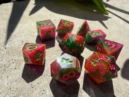 K-Pop Watermelon - Red Star Dice
