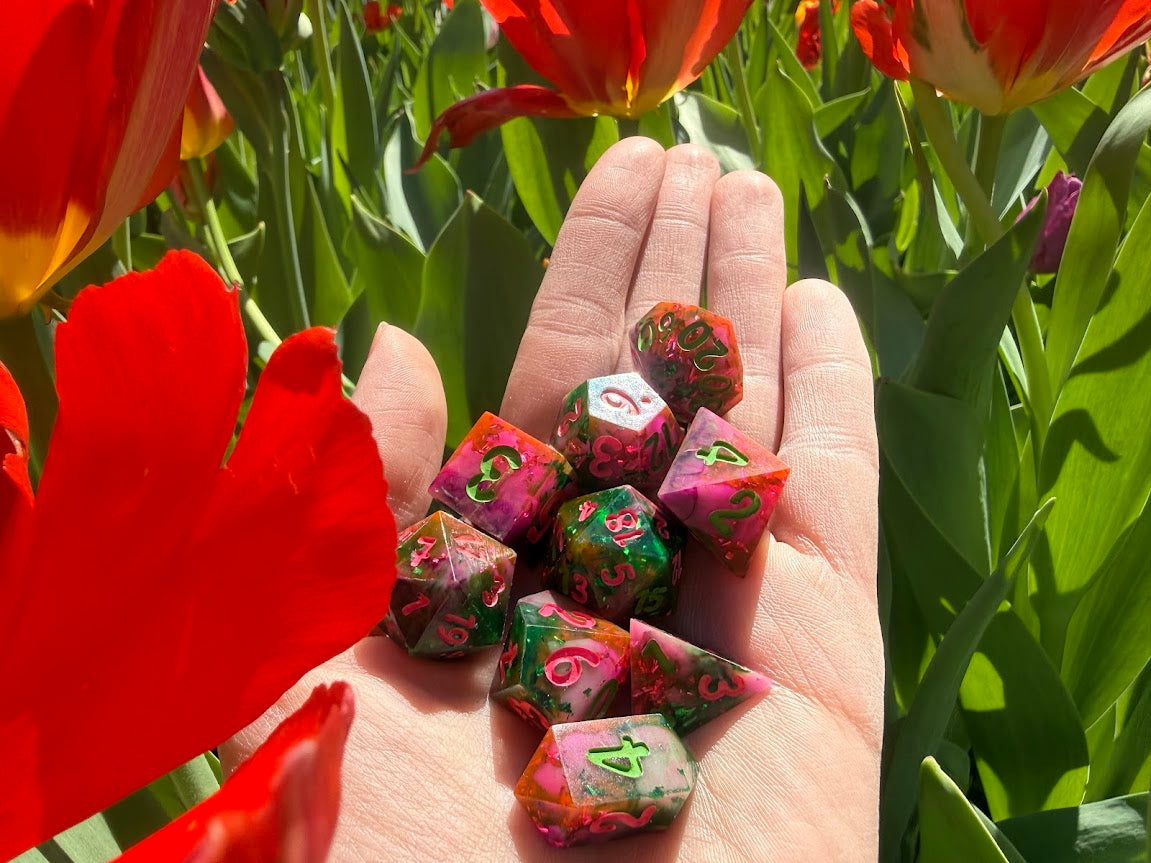 K-Pop Watermelon - Red Star Dice