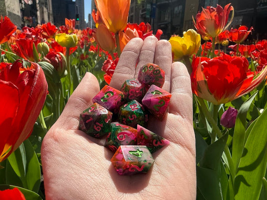 K-Pop Watermelon - Red Star Dice