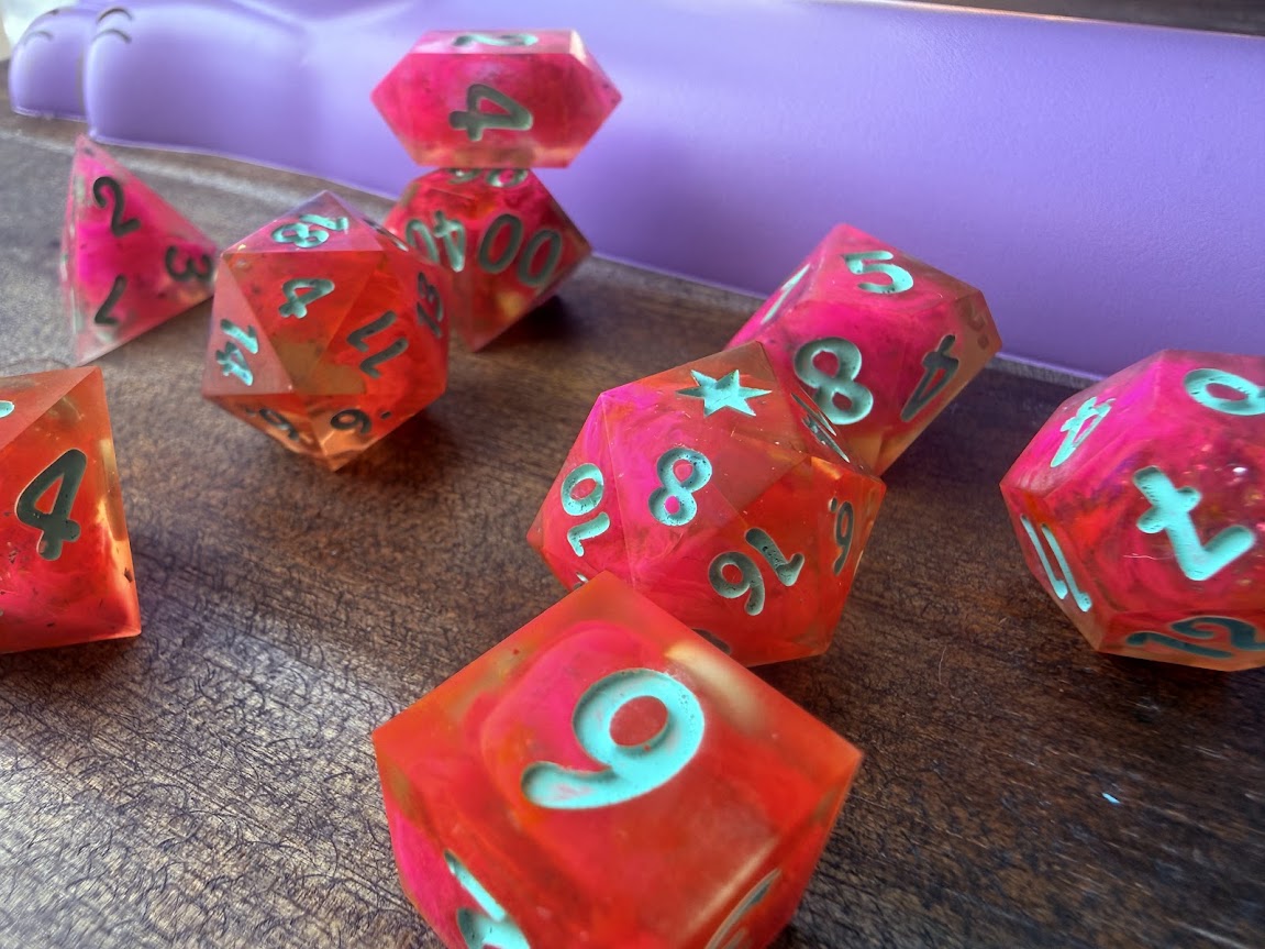 Conjured Cotton Candy - Red Star Dice