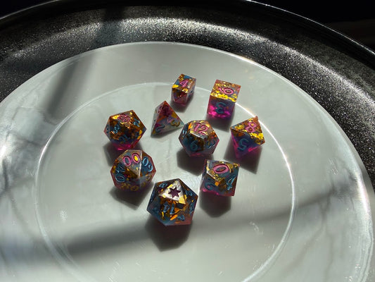 Critical Celebration - Red Star Dice