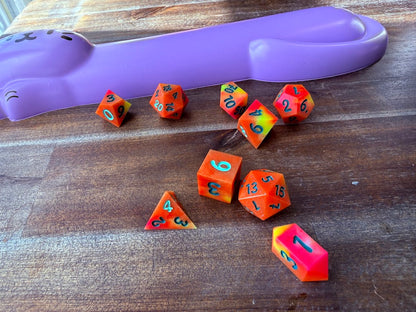 Sparkling Sunrise - Red Star Dice