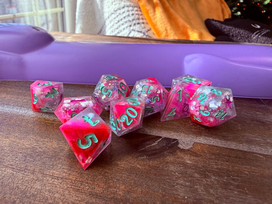 Sparkle Magic - Red Star Dice