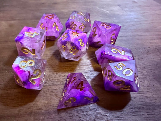 Lana's Dice Set - Red Star Dice
