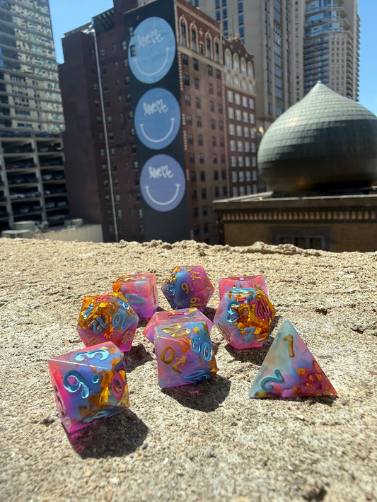 Critical Celebration - Red Star Dice