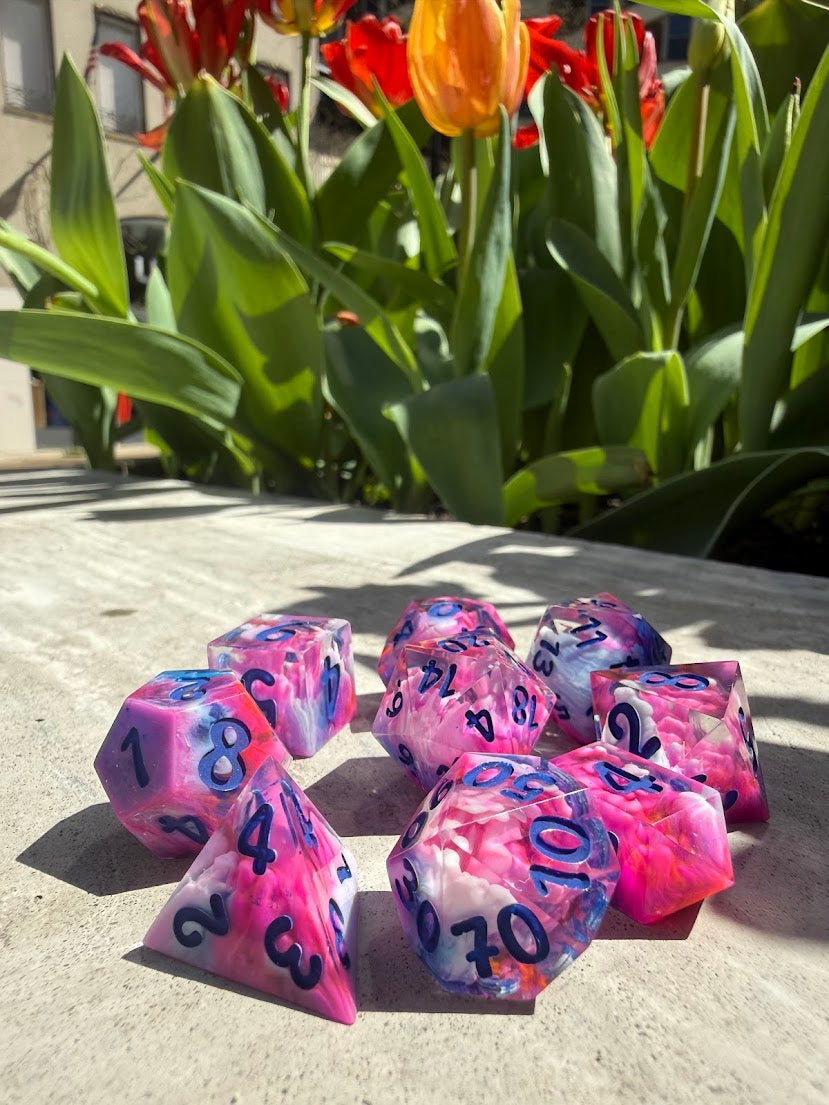 Sweet Summer Breeze Dice Set - Red Star Dic